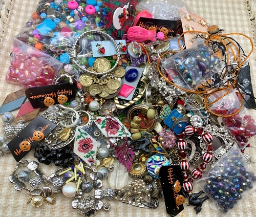 Lbs jewelry lot junk scrap - junk,