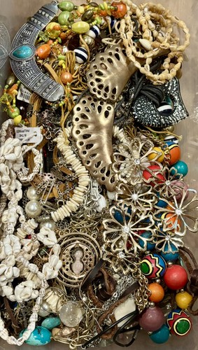 Pounds jewelry scrap junk - 10,