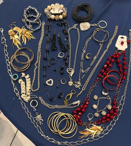 Huge junk drawer jewelry lot - junk,