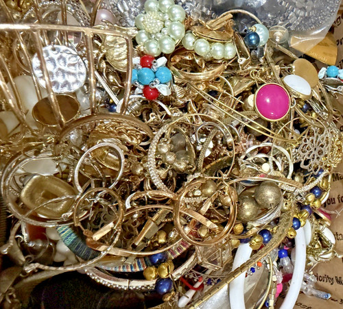 Junk jewelry lot mixed - junk,